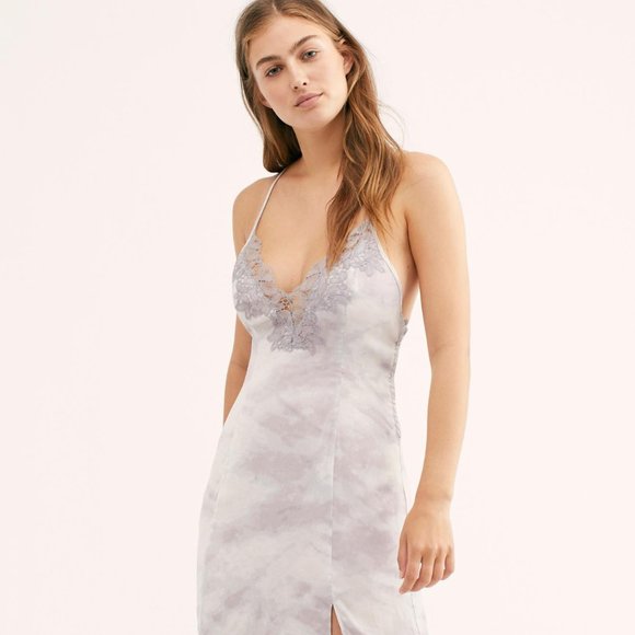 NWT FREE PEOPLE Chasing Shadows Slip Dress  size S - Picture 6 of 16